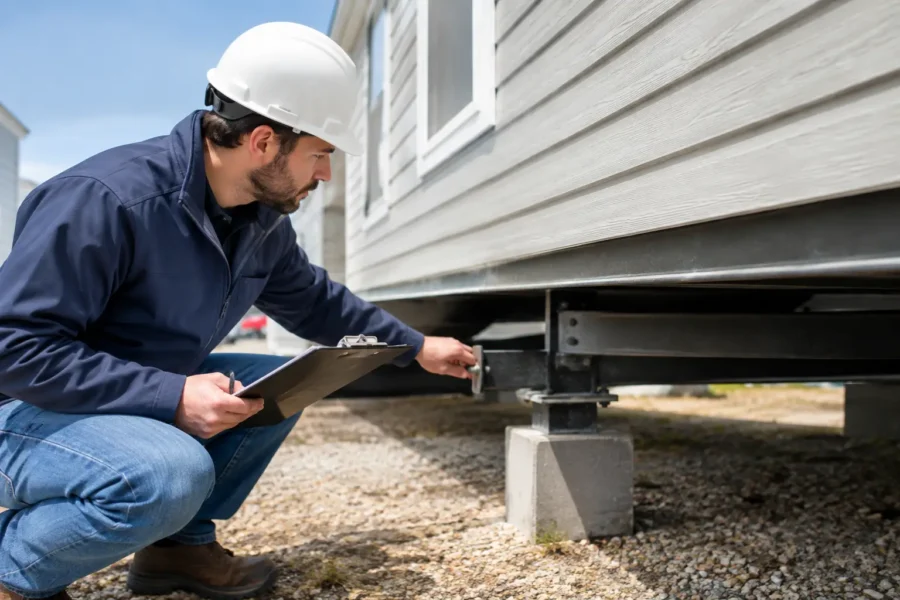 Mobile Home Tie Down Inspection Checklist